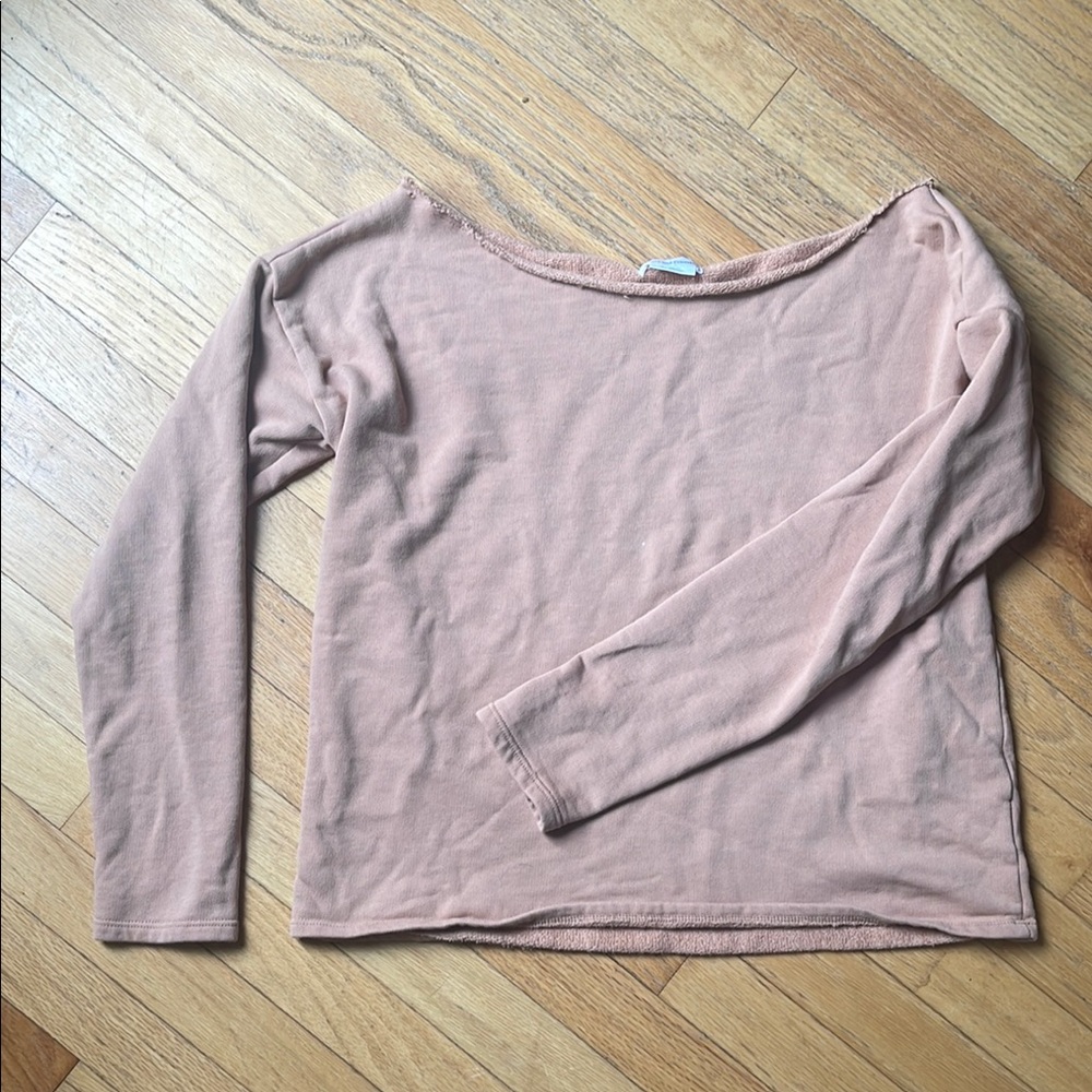 Lovers and friends Women's Off-Shoulder Top in Clay/pink